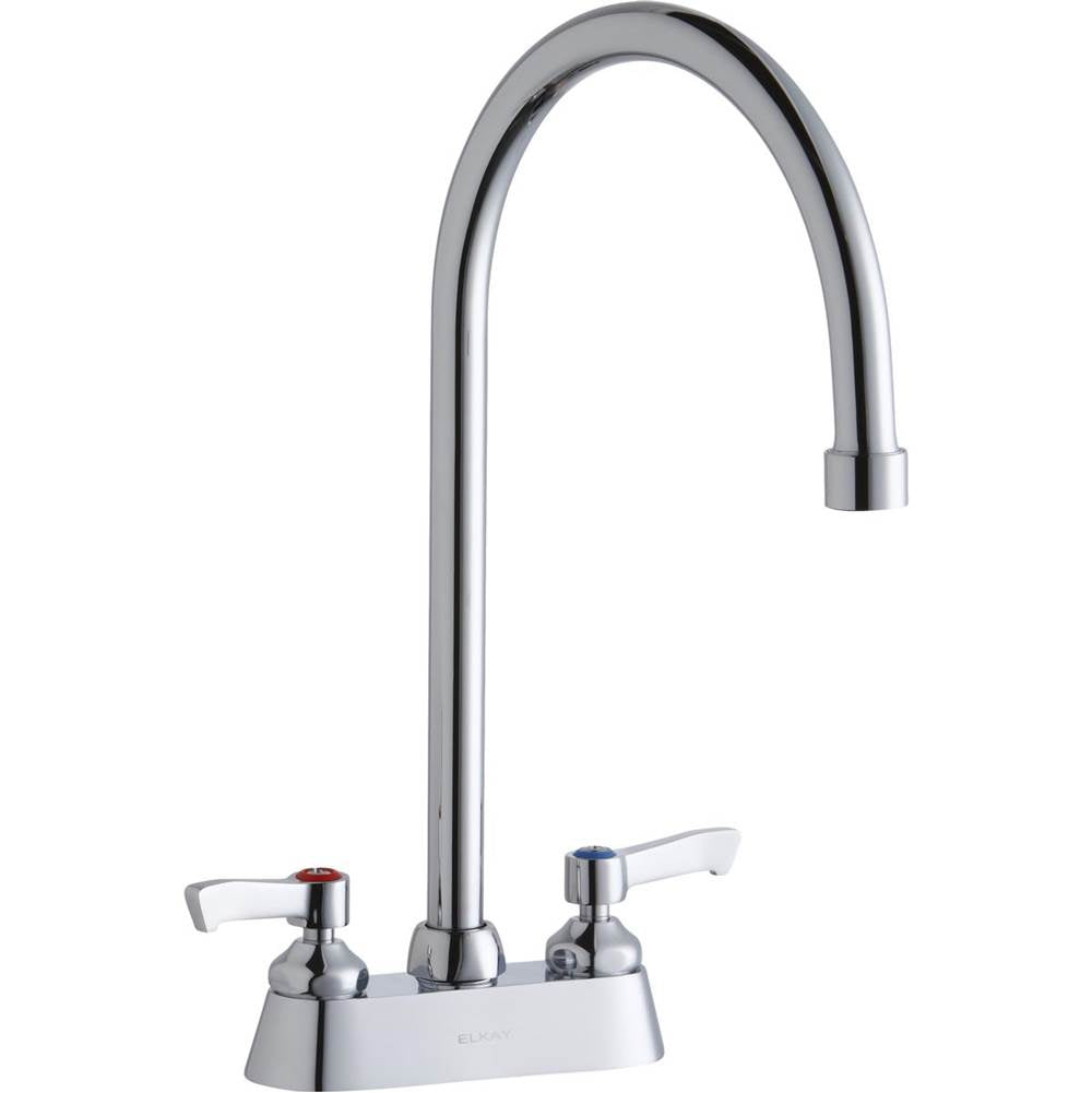 Elkay - DECK MNT 4IN, CS, GN 8IN SPT, LVR HNDL, 2IN - Chrome