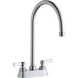 Elkay - DECK MNT 4IN, CS, GN 8IN SPT, LVR HNDL, 2IN - Chrome
