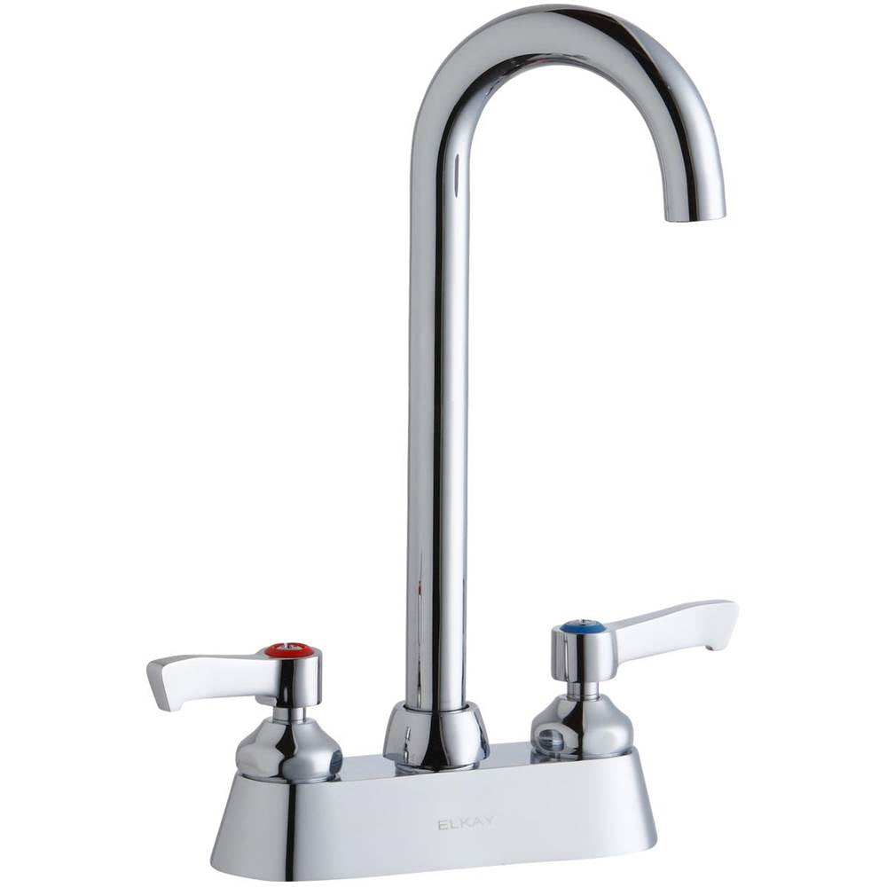 Elkay - DECK MNT 4IN, CS, GN 5IN SPT, LVR HNDL, 2IN - Chrome