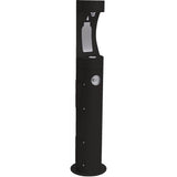 Elkay - Outdoor ezH2O Bottle Filling Station Pedestal, Non-Filtered Non-Refrigerated Black - Black