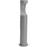 Elkay - Outdoor ezH2O Bottle Filling Station Pedestal, Non-Filtered Non-Refrigerated Gray - Gray