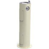 Elkay - Halsey Taylor Endura II Tubular Outdoor Fountain, Pedestal Non-Filtered Non-Refrigerated Freeze Resistant, Beige - Beige