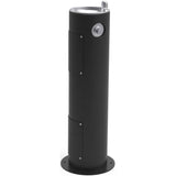 Elkay - Outdoor Fountain Pedestal Non-Filtered, Non-Refrigerated Freeze Resistant Black - Black