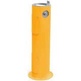 Elkay - Halsey Taylor Endura II Tubular Outdoor Fountain, Pedestal Non-Filtered Non-Refrigerated Freeze Resistant, Yellow - Yellow