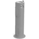 Elkay - Outdoor Fountain Pedestal Non-Filtered, Non-Refrigerated Gray - Gray