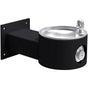 Elkay - Outdoor Fountain Wall Mount, Non-Filtered Non-Refrigerated, Black - Black