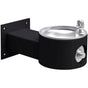 Elkay - Outdoor Fountain Wall Mount Non-Filtered, Non-Refrigerated Freeze Resistant Black - Black