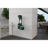 Outdoor ezH2O Bottle Filling Station Wall Mount, with Single Fountain Non-Filtered Non-Refrigerated, Black