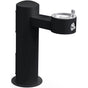 Elkay - Outdoor Fountain Pedestal Non-Filtered, Non-Refrigerated Freeze Resistant Black - Black