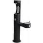 Elkay - Outdoor ezH2O Upper Bottle Filling Station Bi-Level Pedestal, Non-Filtered Non-Refrigerated Black - Black