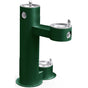 Elkay - Outdoor Fountain Bi-Level Pedestal with Pet Station, Non-Filtered Non-Refrigerated Evergreen - Evergreen
