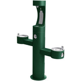 Elkay - Outdoor ezH2O Upper Bottle Filling Station Tri-Level Pedestal, Non-Filtered Non-Refrigerated Evergreen - Evergreen