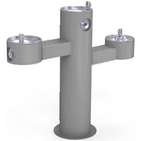 Elkay - Outdoor Fountain Tri-Level Pedestal Non-Filtered, Non-Refrigerated Gray - Gray