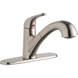 Elkay - SINGLE HANDLE PULL-OUT FCT LS - Lustrous Steel