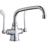 Elkay - DECK MNT 1HOLE, AT 8IN SPT, 1PC WRIST BLD HNDL, 6IN - Chrome