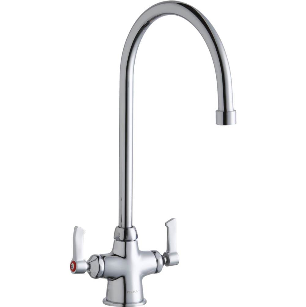 Elkay - DECK MNT 1HOLE, GN 8IN SPT, LVR HNDL, 2IN - Chrome