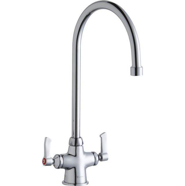 Elkay - DECK MNT 1HOLE, GN 8IN SPT, LVR HNDL, 2IN - Chrome