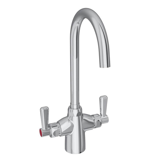 Elkay - DECK MNT 1HOLE, GN 5IN SPT, LVR HNDL, 2IN - Chrome