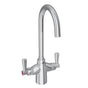 Elkay - DECK MNT 1HOLE, GN 5IN SPT, LVR HNDL, 2IN - Chrome