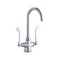 Elkay - DECK MNT 1HOLE, GN 5IN SPT, 1PC WRIST BLD HNDL, 6IN - Chrome