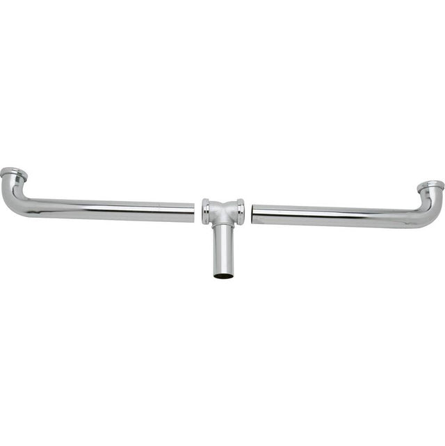 Elkay - Drain Fitting Center Outlet for Double Bowl Sinks - Chrome