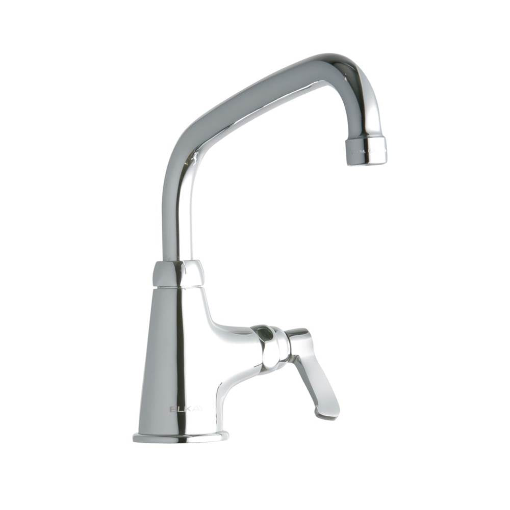 Elkay - DECK MNT 1HOLE, AT 8IN SPT, LVR HNDL, 2IN - Chrome