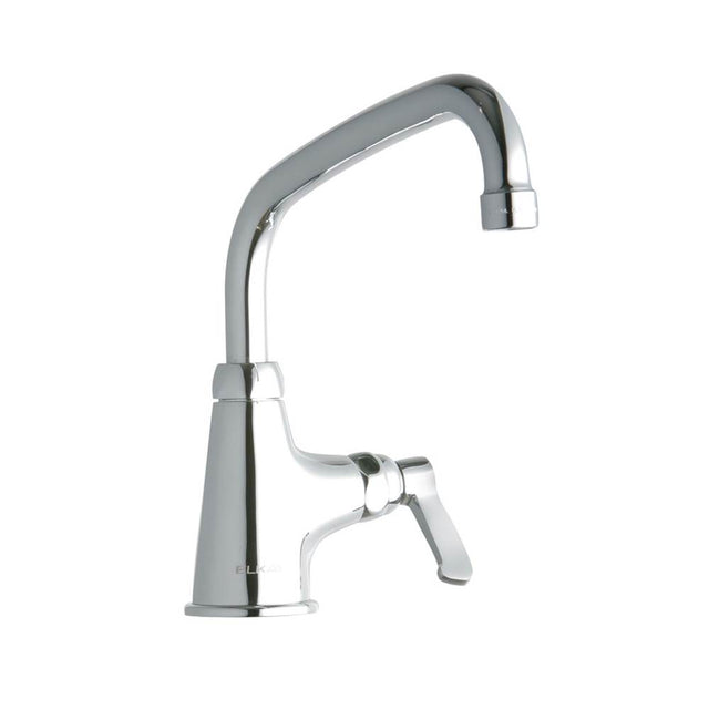 Elkay - DECK MNT 1HOLE, AT 8IN SPT, LVR HNDL, 2IN - Chrome