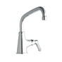 Elkay - DECK MNT 1HOLE, AT 8IN SPT, LVR HNDL, 2IN - Chrome
