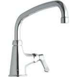 Elkay - DECK MNT 1HOLE, AT 10IN SPT, LVR HNDL, 2IN - Chrome