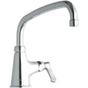 Elkay - DECK MNT 1HOLE, AT 10IN SPT, LVR HNDL, 2IN - Chrome