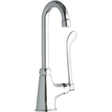 Elkay - DECK MNT 1HOLE, GN 4IN SPT, 1PC WRIST BLD HNDL, 6IN - Chrome