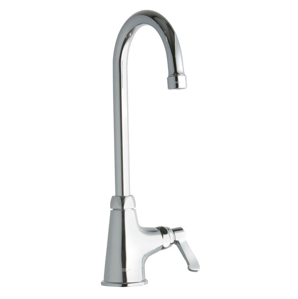 Elkay - DECK MNT 1HOLE, GN 5IN SPT, LVR HNDL, 2IN - Chrome