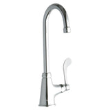 Elkay - DECK MNT 1HOLE, GN 5IN SPT, 1PC WRIST BLD HNDL, 4IN - Chrome