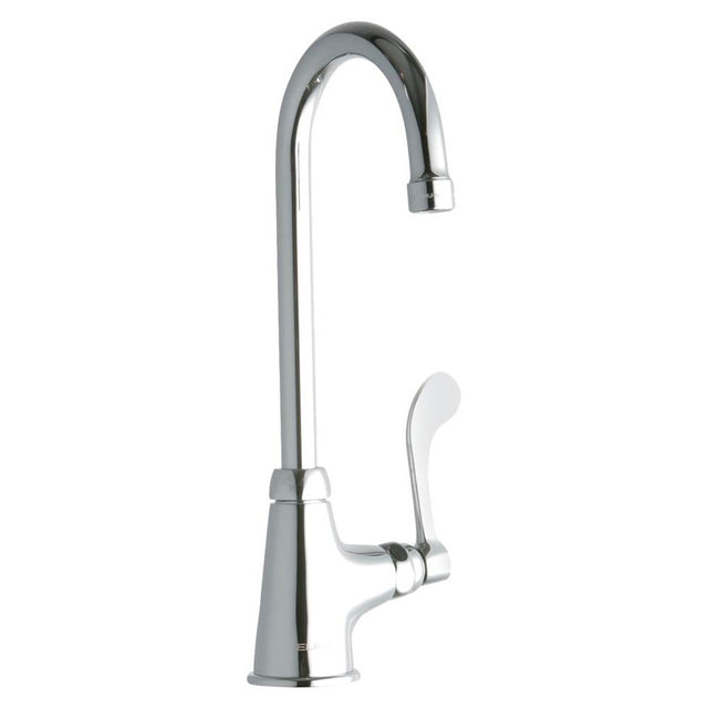 Elkay - DECK MNT 1HOLE, GN 5IN SPT, 1PC WRIST BLD HNDL, 4IN - Chrome