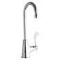 Elkay - DECK MNT 1HOLE, GN 5IN SPT, 1PC WRIST BLD HNDL, 4IN - Chrome
