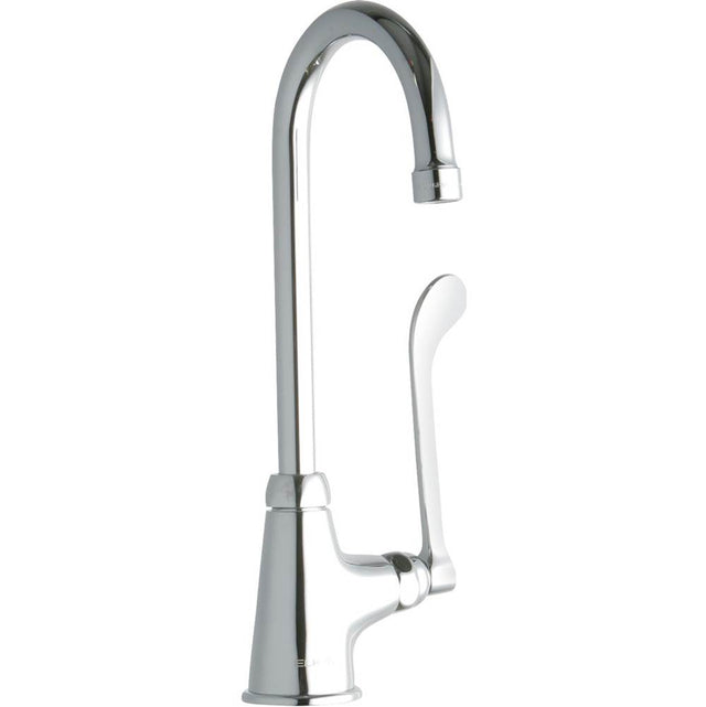 Elkay - DECK MNT 1HOLE, GN 5IN SPT, 1PC WRIST BLD HNDL, 6IN - Chrome