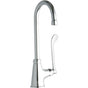 Elkay - DECK MNT 1HOLE, GN 5IN SPT, 1PC WRIST BLD HNDL, 6IN - Chrome