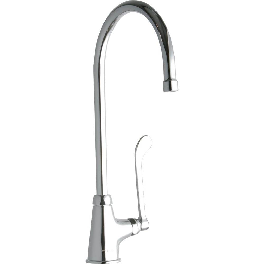 Elkay - DECK MNT 1HOLE, GN 8IN SPT, 1PC WRIST BLD HNDL, 6IN - Chrome