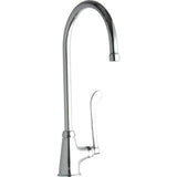 Elkay - DECK MNT 1HOLE, GN 8IN SPT, 1PC WRIST BLD HNDL, 6IN - Chrome