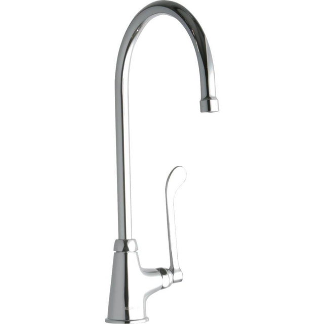 Elkay - DECK MNT 1HOLE, GN 8IN SPT, 1PC WRIST BLD HNDL, 6IN - Chrome