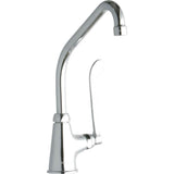 Elkay - DECK MNT 1HOLE, HA 8IN SPT, 1PC WRIST BLD HNDL, 6IN - Chrome