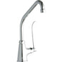 Elkay - DECK MNT 1HOLE, HA 8IN SPT, 1PC WRIST BLD HNDL, 6IN - Chrome