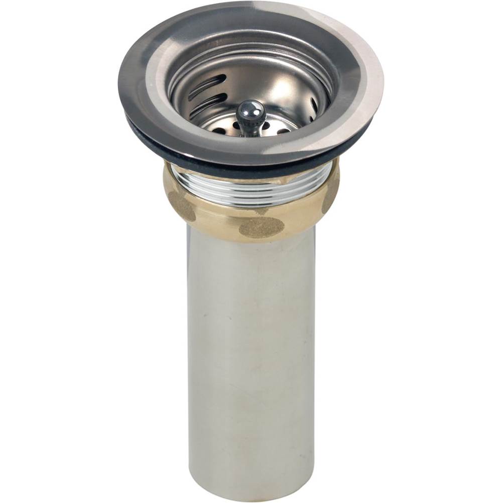 Elkay - 3-1/2'' Drain Fitting Type 304 Stainless Steel Body - Polished Stainless Steel
