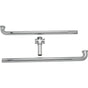 Elkay - Drain Fitting Center Outlet for Triple Bowl Sinks with Aligned Drains - Chrome