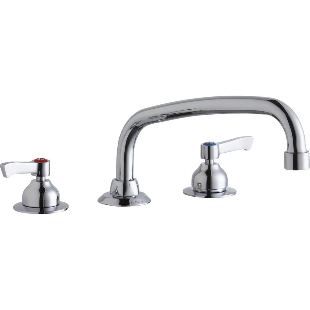 Elkay - DECK MNT WS, AT 10IN SPT, LVR HNDL, 2IN - Chrome