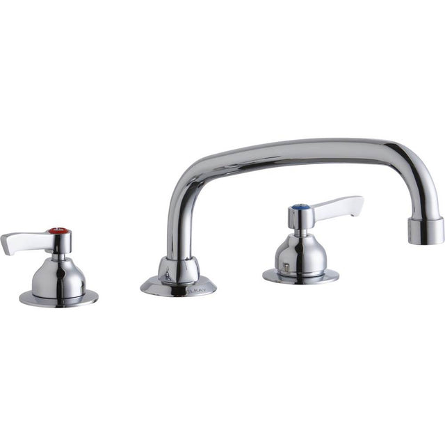 Elkay - DECK MNT WS, AT 10IN SPT, LVR HNDL, 2IN - Chrome