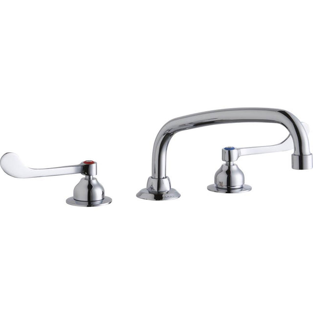 Elkay - DECK MNT WS, AT 10IN SPT, 1PC WRIST BLD HNDL, 6IN - Chrome