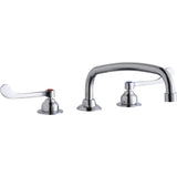 Elkay - DECK MNT WS, AT 12IN SPT, 1PC WRIST BLD HNDL, 6IN - Chrome
