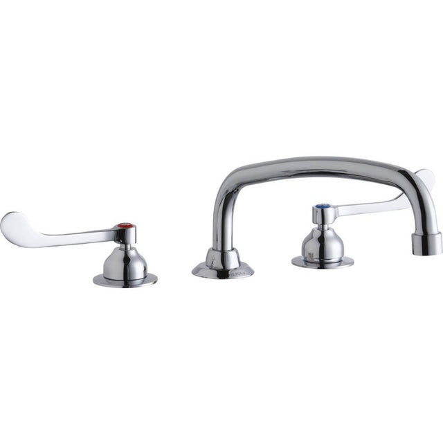 Elkay - DECK MNT WS, AT 12IN SPT, 1PC WRIST BLD HNDL, 6IN - Chrome