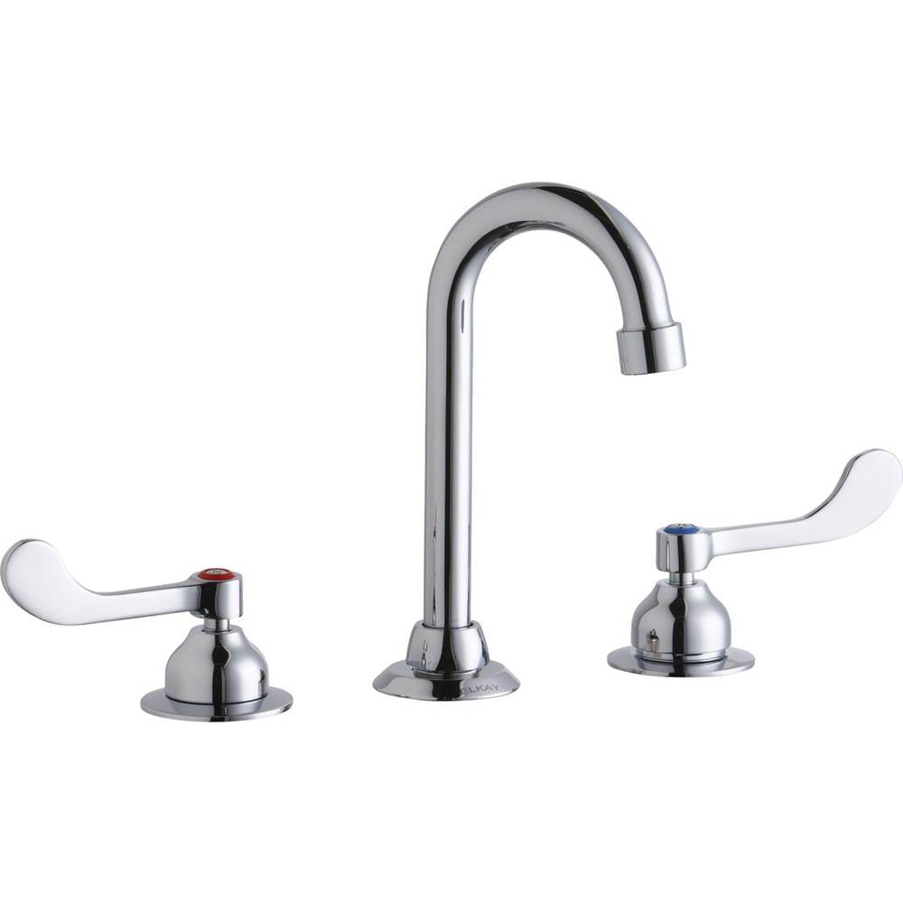 Elkay - DECK MNT WS, GN 4IN SPT, 1PC WRIST BLD HNDL, 4IN - Chrome